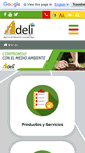 Mobile Screenshot of adeli.gov.co
